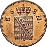 Obverse 1 Pfennig 1859 F