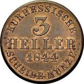 Reverse 3 Heller 1844