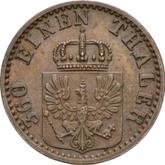Obverse 1 Pfennig 1873 B
