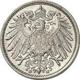 Reverse 10 Pfennig 1902 G