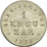 Reverse Kreuzer 1838