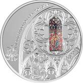 Obverse 50 Zlotych 2020 700 years of the Consecration of St. Mary’s Basilica in Krakow
