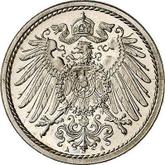 Reverse 5 Pfennig 1906 A