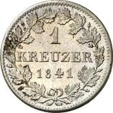 Reverse Kreuzer 1841