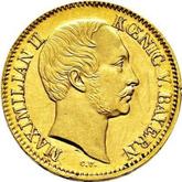 Obverse 1/2 Krone 1857