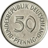 Obverse 50 Pfennig 1992 F