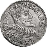 Obverse 3 Groszy (Trojak) 1596 IF Wschowa Mint