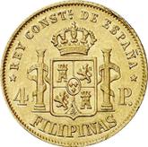 Reverse 4 Peso 1885