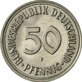 Obverse 50 Pfennig 1969 F