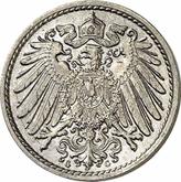 Reverse 5 Pfennig 1894 G