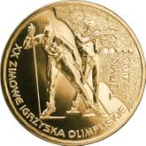 Reverse 2 Zlote 2006 MW RK XXth Olympic Winter Games - Turin 2006