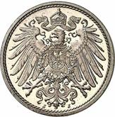 Reverse 10 Pfennig 1914 J
