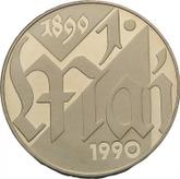 Obverse 10 Mark 1990 A Workers' Day