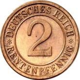 Obverse 2 Rentenpfennig 1924 E