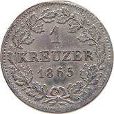 Reverse Kreuzer 1865