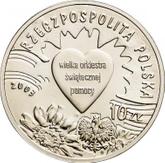 Obverse 10 Zlotych 2003 MW RK 10 Years of The Great Orchestra of Christmas Charity