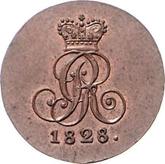 Obverse 1 Pfennig 1828 B