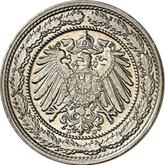 Reverse 20 Pfennig 1892 D