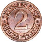 Obverse 2 Reichspfennig 1936 F