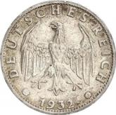 Obverse 3 Reichsmark 1932 F