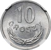 Reverse 10 Groszy 1962