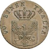 Obverse 4 Pfennig 1834 D