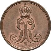 Obverse 1 Pfennig 1860 B