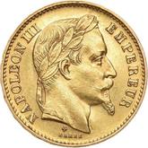 Obverse 20 Francs 1870 BB
