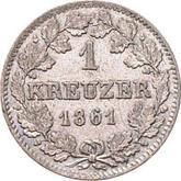 Reverse Kreuzer 1861