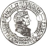 Obverse 10 Ducat 1533 (1540) Torun