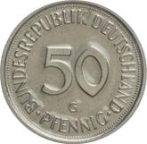 Obverse 50 Pfennig 2000 G