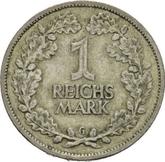 Reverse 1 Reichsmark 1926 G