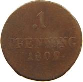 Reverse 1 Pfennig 1809