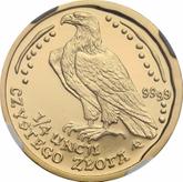 Reverse 100 Zlotych 1996 MW NR White-tailed eagle