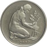 Reverse 50 Pfennig 2000 J