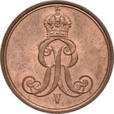 Obverse 1 Pfennig 1858 B