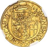 Reverse Ducat 1561 Lithuania