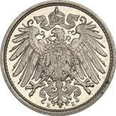 Reverse 10 Pfennig 1903 E