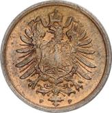 Reverse 2 Pfennig 1876 F