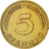 Obverse 5 Pfennig 1983 F