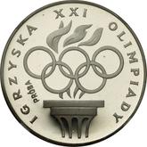 Reverse 200 Zlotych 1976 MW Pattern XXI Summer Olympic Games - Montreal 1976