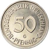 Obverse 50 Pfennig 2001 G