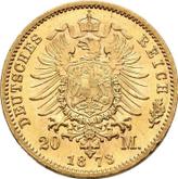Reverse 20 Mark 1873 C Prussia