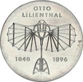 Obverse 5 Mark 1973 A Otto Lilienthal