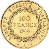 Reverse 100 Francs 1904 A