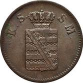Obverse 1 Pfennig 1849 F