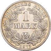 Obverse 1 Mark 1875 D