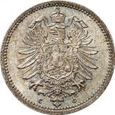 Reverse 20 Pfennig 1876 C