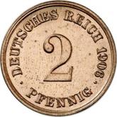 Obverse 2 Pfennig 1906 E