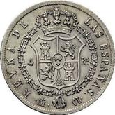 Reverse 4 Reales 1838 M CL